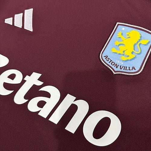 Aston Villa 2025/2026 Home Jersey - Fan Edition - FootballSpirit