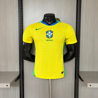 Brazil National Team 2025 Home Jersey - Player Edition - FootballSpirit