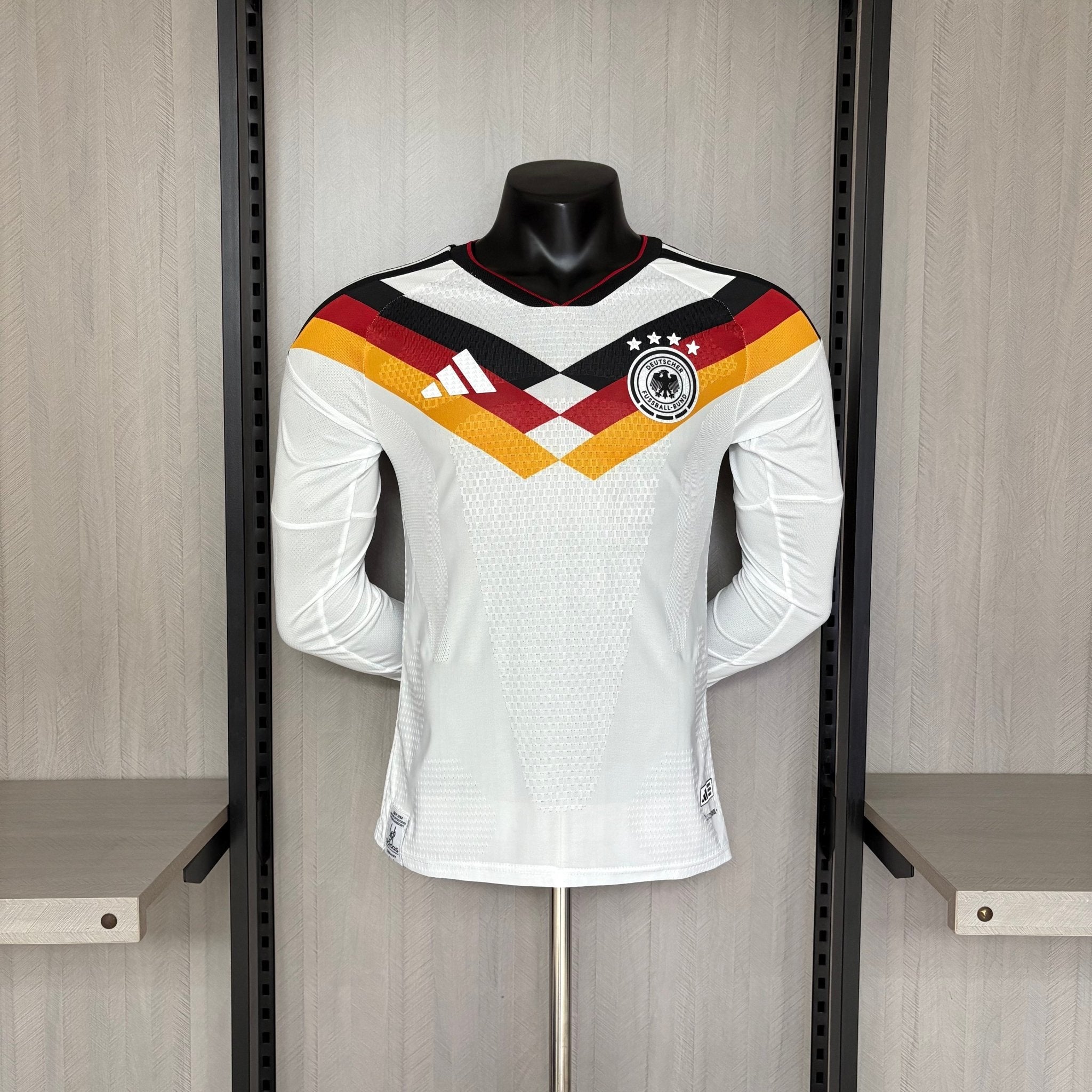 Germany National Team 2025/2026 Long - Sleeve Home Jersey - Player Edition - FootballSpirit