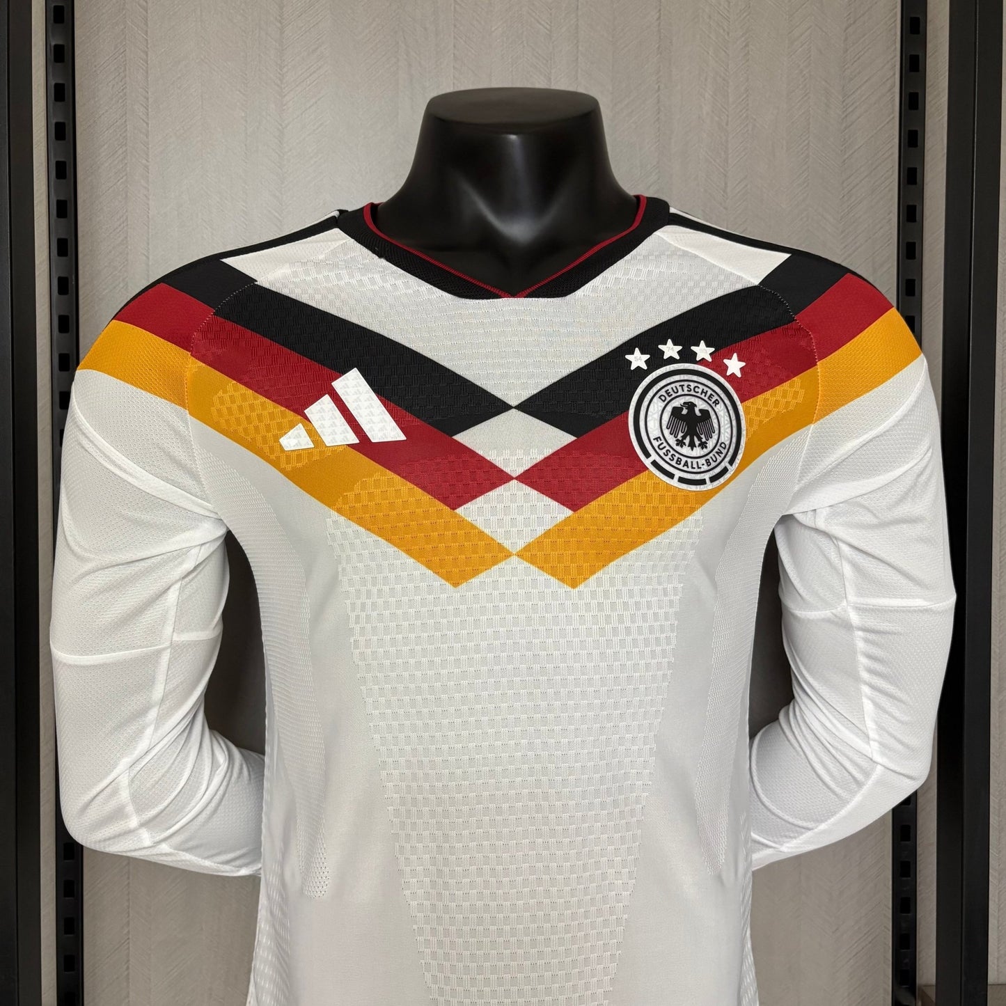 Germany National Team 2025/2026 Long - Sleeve Home Jersey - Player Edition - FootballSpirit