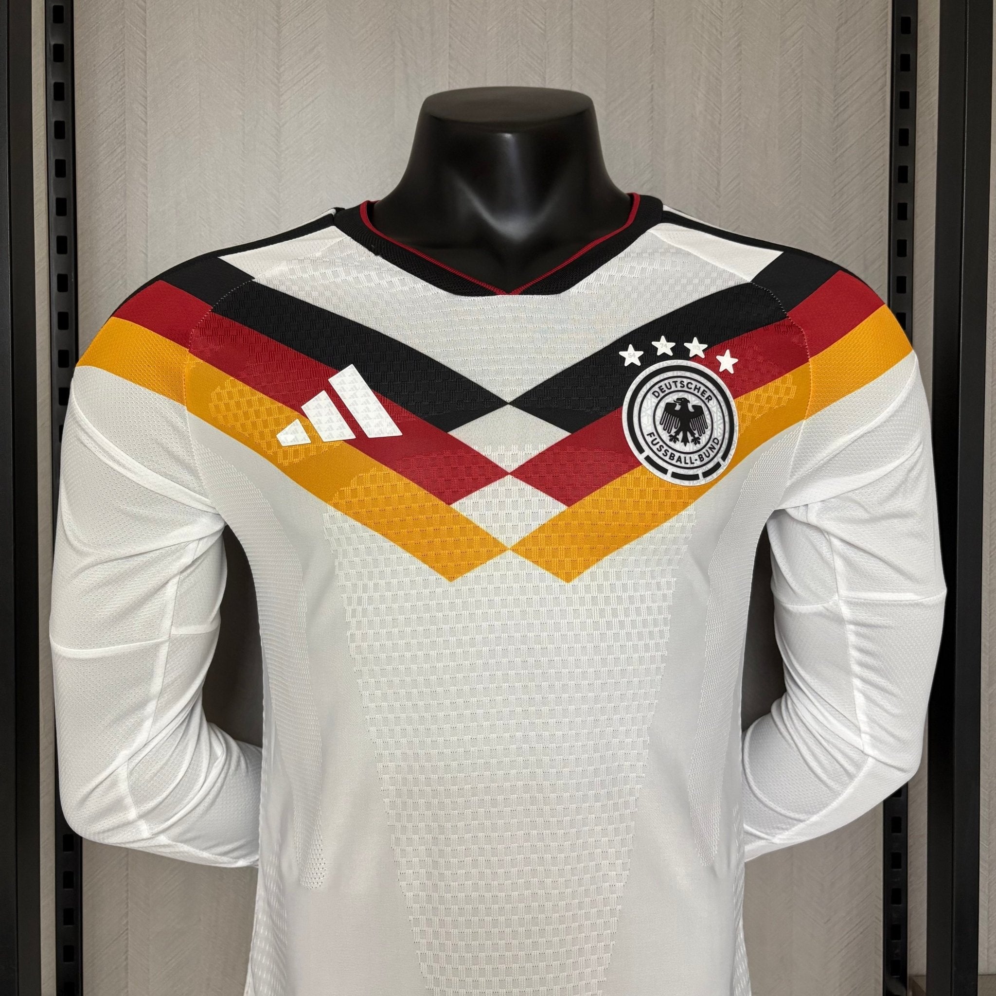 Germany National Team 2025/2026 Long - Sleeve Home Jersey - Player Edition - FootballSpirit