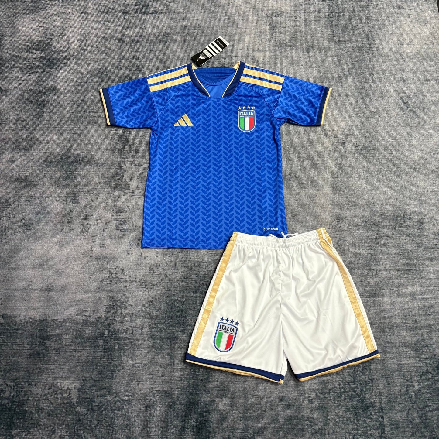 Italy National Team Home - Kids Kits - FootballSpirit