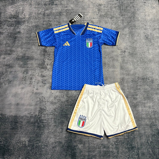 Italy National Team Home - Kids Kits - FootballSpirit