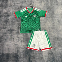 Mexico National Team 2025/2026 Home Kids Kits - FootballSpirit