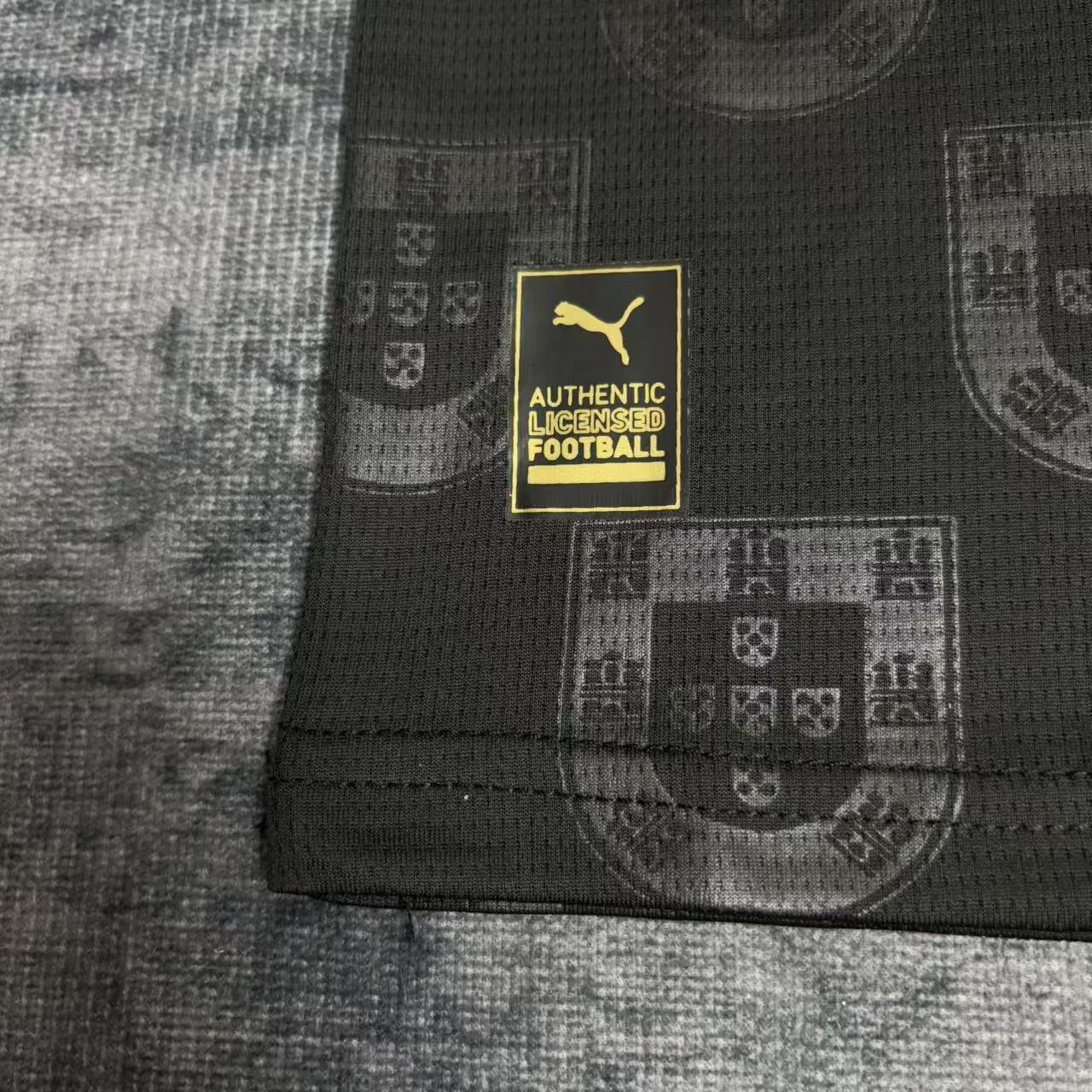 Portugal National Team 2025/2026 "Black Panther" Special Edition Kids Kits - FootballSpirit