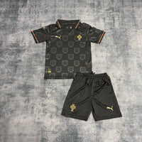 Portugal National Team 2025/2026 "Black Panther" Special Edition Kids Kits - FootballSpirit
