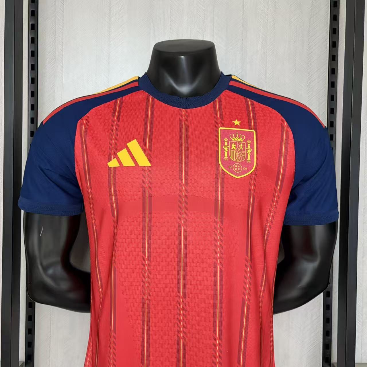 Spain National Team 2025/2026 Home Jersey - Player Edition - FootballSpirit