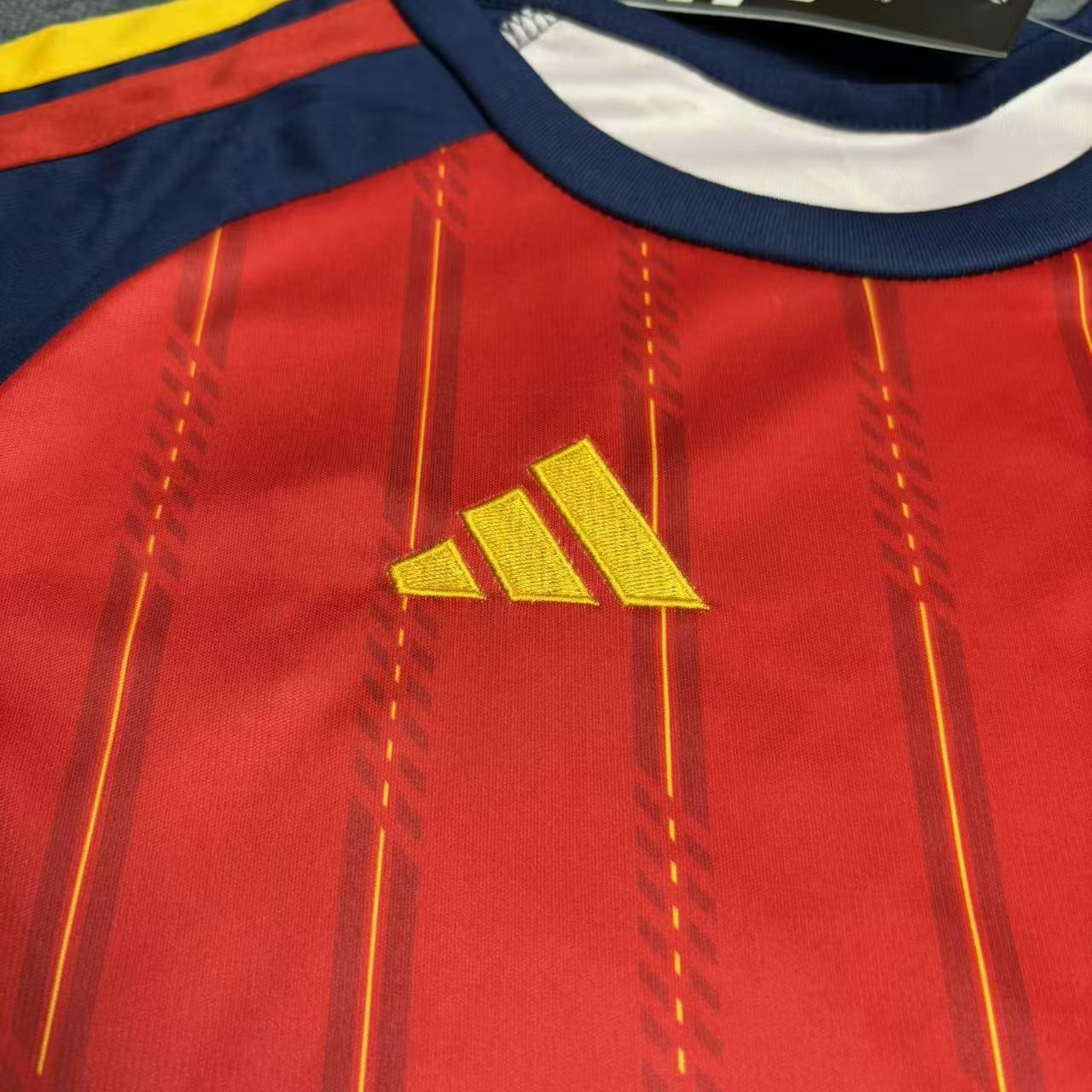 Spain National Team 2025/2026 Home Kids Kits - FootballSpirit